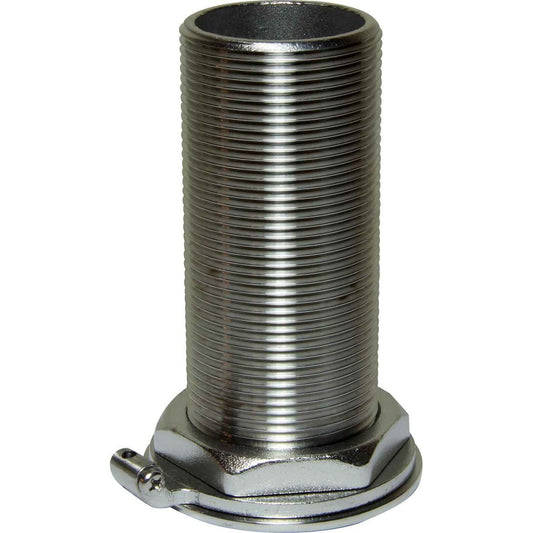 Osculati Stainless Steel 316 Skin Fitting (1-1/2" BSP, 112mm Long) 403557