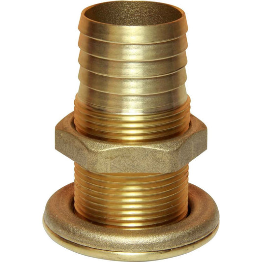 Maestrini DZR Through Hull Skin Fitting (1-1/4" BSP, 38mm Hose Tail) 403646