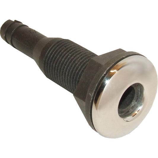Osculati Plastic Skin Fitting and Stainless Steel Cap (13mm Hose Tail) 403721