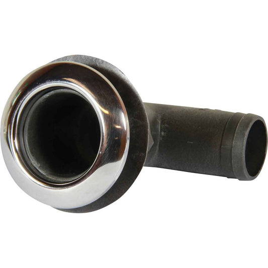 Osculati 90&deg; Skin Fitting and Stainless Steel Cap (38mm Hose Tail) 403736