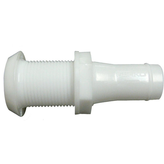 Perko 0301 Plastic Narrow Through Hull Skin Fitting (25mm Hose Tail) 403755
