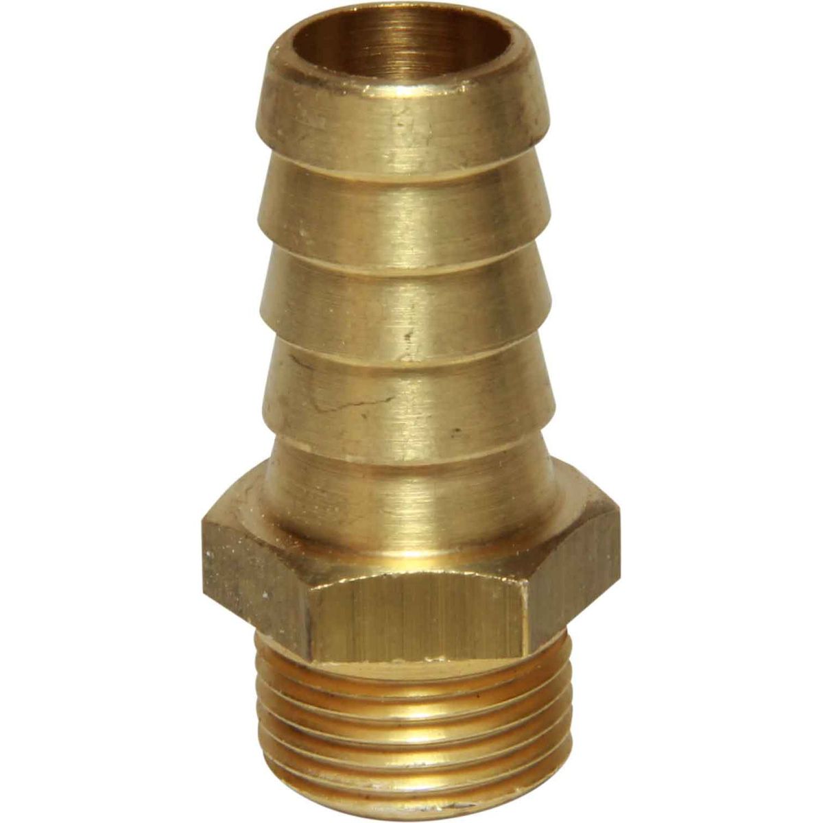 Maestrini Brass Straight Hose Tail (3/8" BSP Male to 15mm Hose) 404027