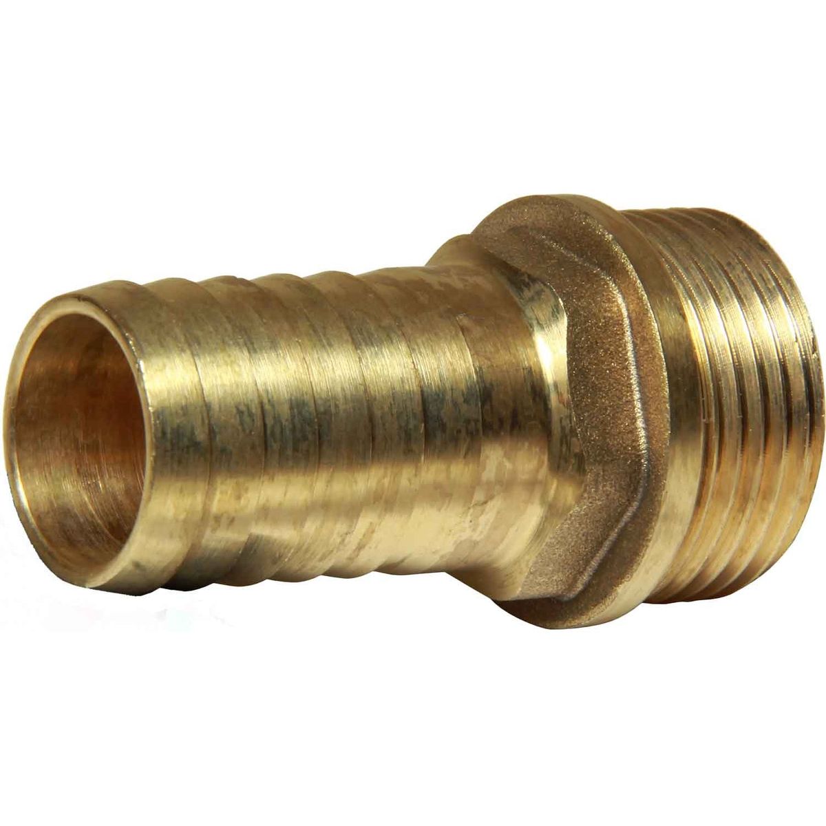 Maestrini Brass Straight Hose Tail (1" BSP Male to 25mm Hose) 404054
