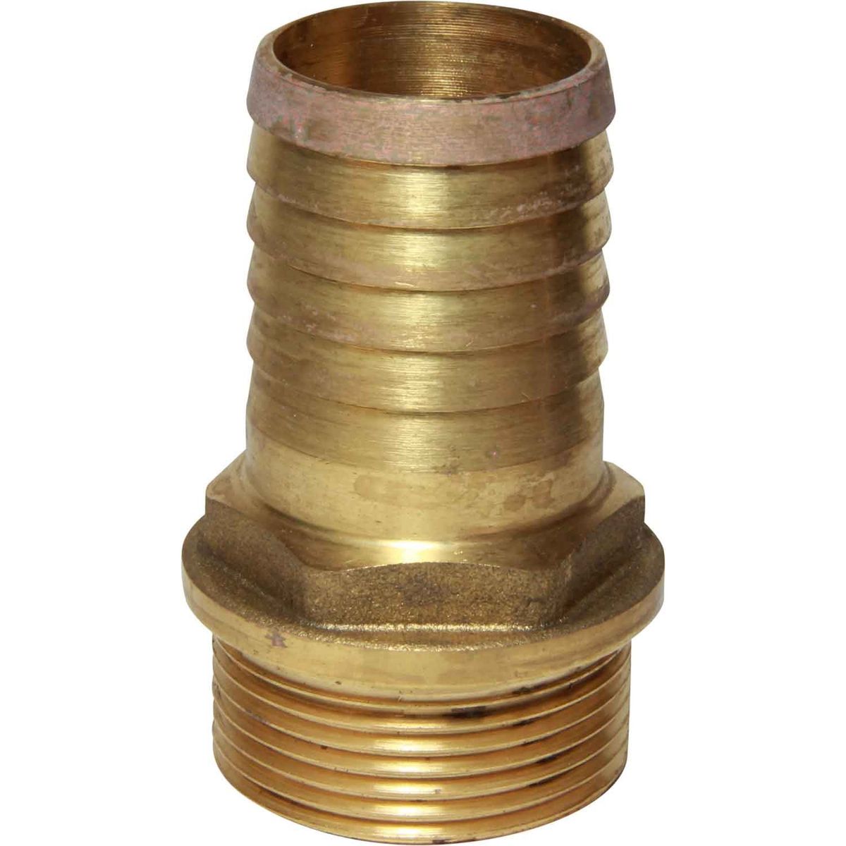 Maestrini Brass Straight Hose Tail (1-1/4" BSP Male to 35mm Hose) 404064