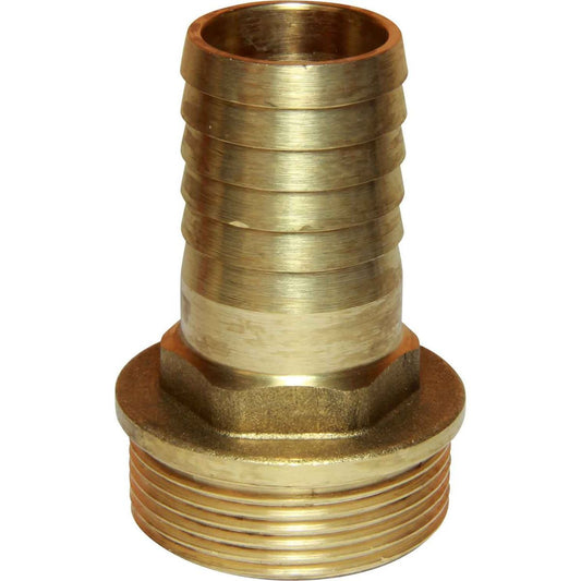 Maestrini Brass Straight Hose Tail (1-1/2" BSP Male to 32mm Hose) 404072