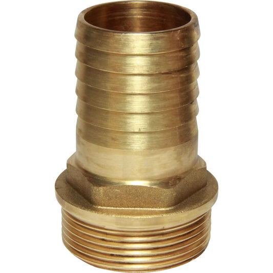 Maestrini Brass Straight Hose Tail (1-1/2" BSP Male to 38mm Hose) 404074