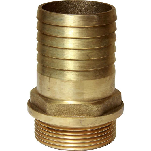 Maestrini Brass Straight Hose Tail (1-1/2" BSP Male to 45mm Hose) 404076