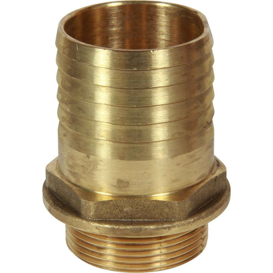 Maestrini Brass Straight Hose Tail (1-1/2" BSP Male to 51mm Hose) 404078