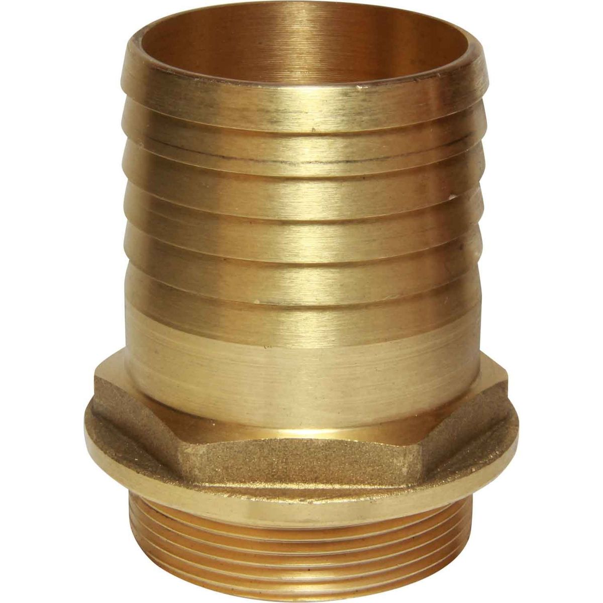 Maestrini Brass Straight Hose Tail (2" BSP Male to 60mm Hose) 404088