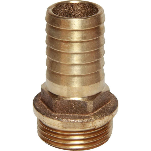 Maestrini Bronze Straight Hose Tail (1" BSP Male to 25mm Hose) 404154