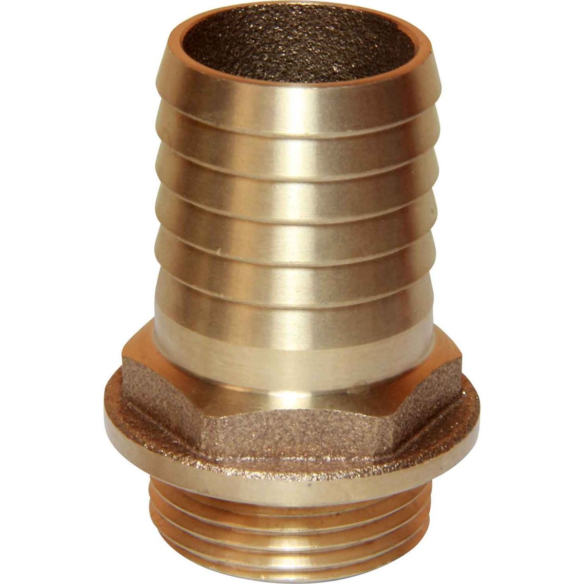 Maestrini Bronze Straight Hose Tail (1" BSP Male to 32mm Hose) 404157