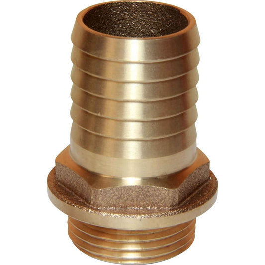 Maestrini Bronze Straight Hose Tail (1" BSP Male to 32mm Hose) 404157