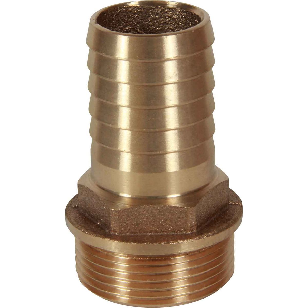 Maestrini Bronze Straight Hose Tail (1-1/4" BSP Male to 32mm Hose) 404163