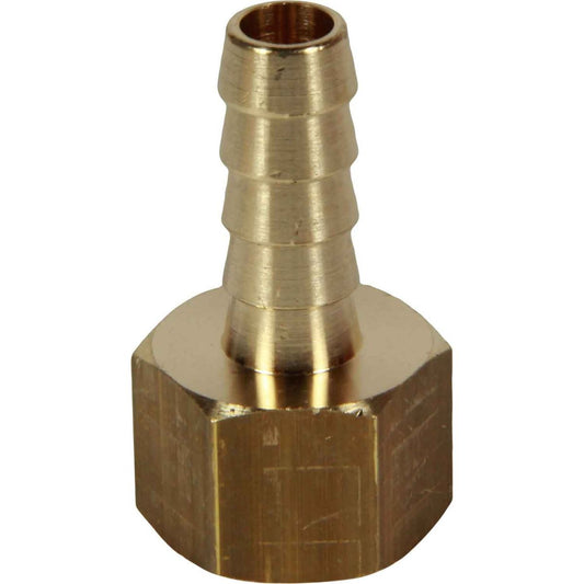 Maestrini Brass Straight Hose Tail (3/8" BSP Female to 10mm Hose) 404223