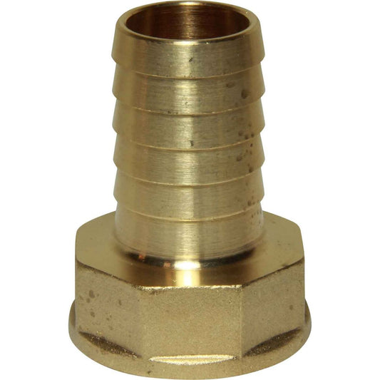 Maestrini Brass Straight Hose Tail (1" BSP Female to 25mm Hose) 404254