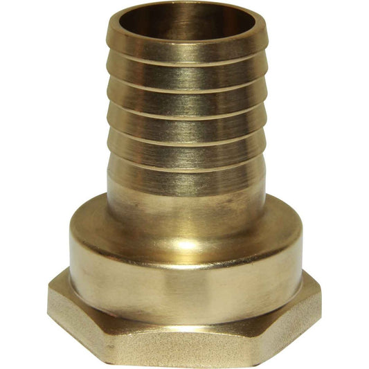 Maestrini Brass Straight Hose Tail (1-1/4" BSP Female to 30mm Hose) 404262