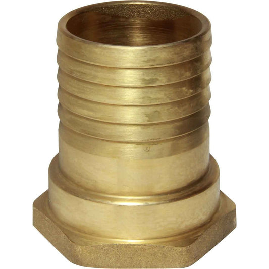 Maestrini Brass Straight Hose Tail (1-1/2" BSP Female to 45mm Hose) 404276