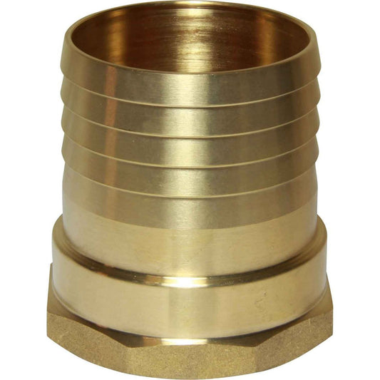 Maestrini Brass Straight Hose Tail (2-1/2" BSP Female to 70mm Hose) 404295