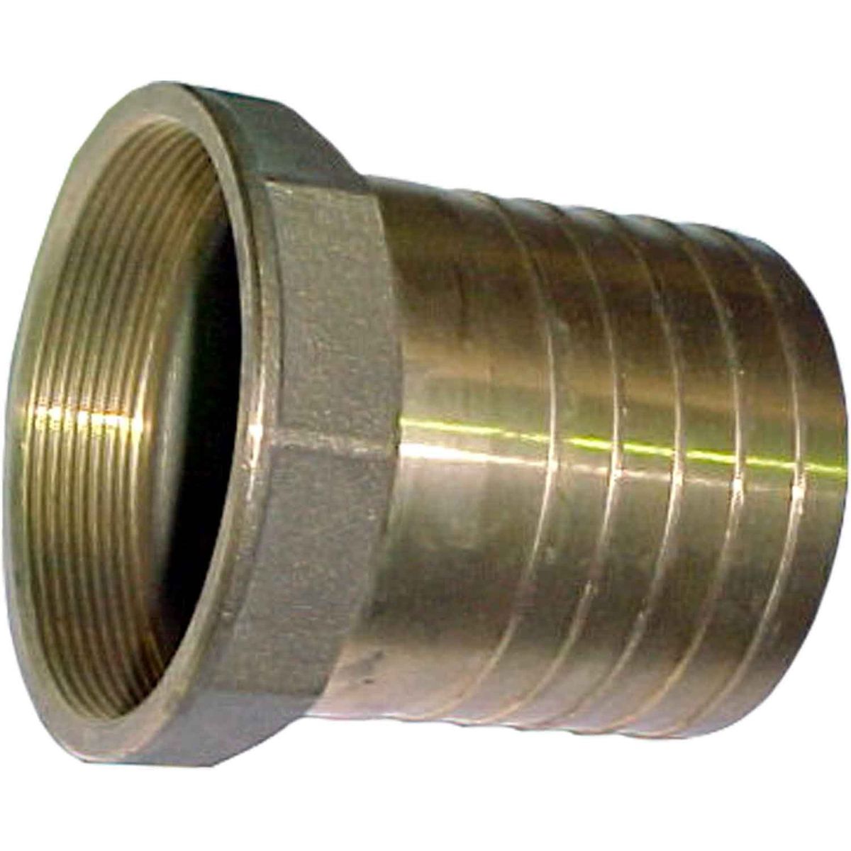 Maestrini Brass Straight Hose Tail (3" BSP Female to 80mm Hose) 404298