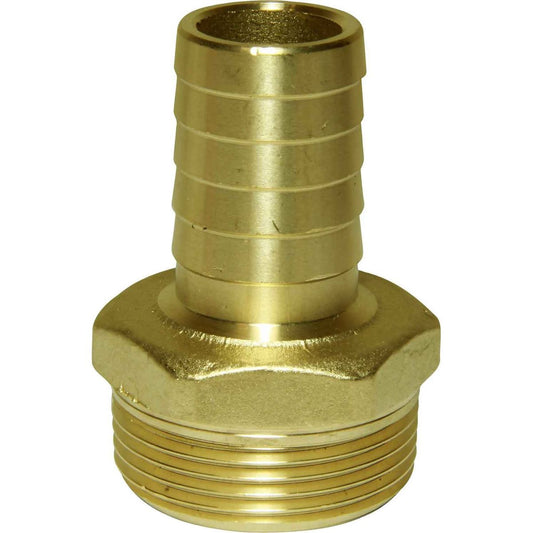 Maestrini DZR Straight Hose Tail (1-1/4" BSPT Male to 25mm Hose) 404662