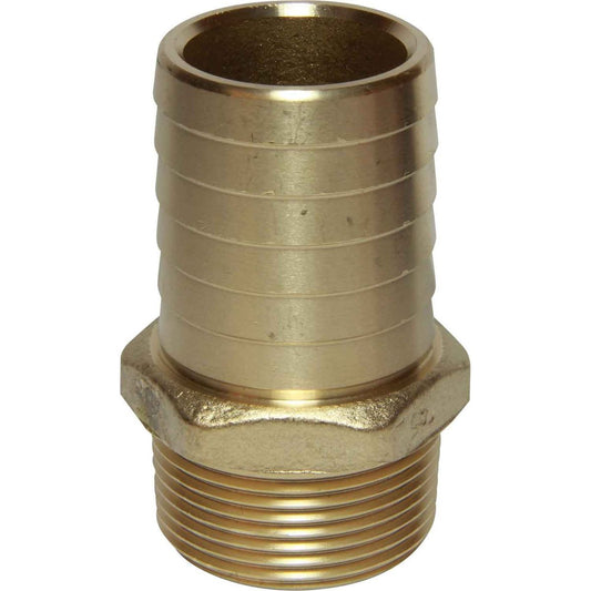Maestrini DZR Straight Hose Tail (1-1/4" BSPT Male to 38mm Hose) 404666