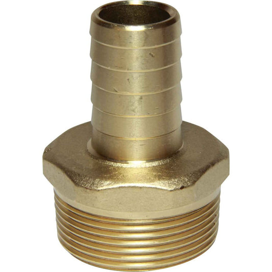 Maestrini DZR Straight Hose Tail (1-1/2" BSPT Male to 25mm Hose) 404672