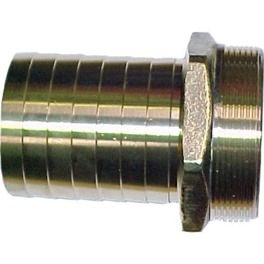 Maestrini DZR Straight Hose Tail (2-1/2" BSPT Male to 64mm Hose) 404692