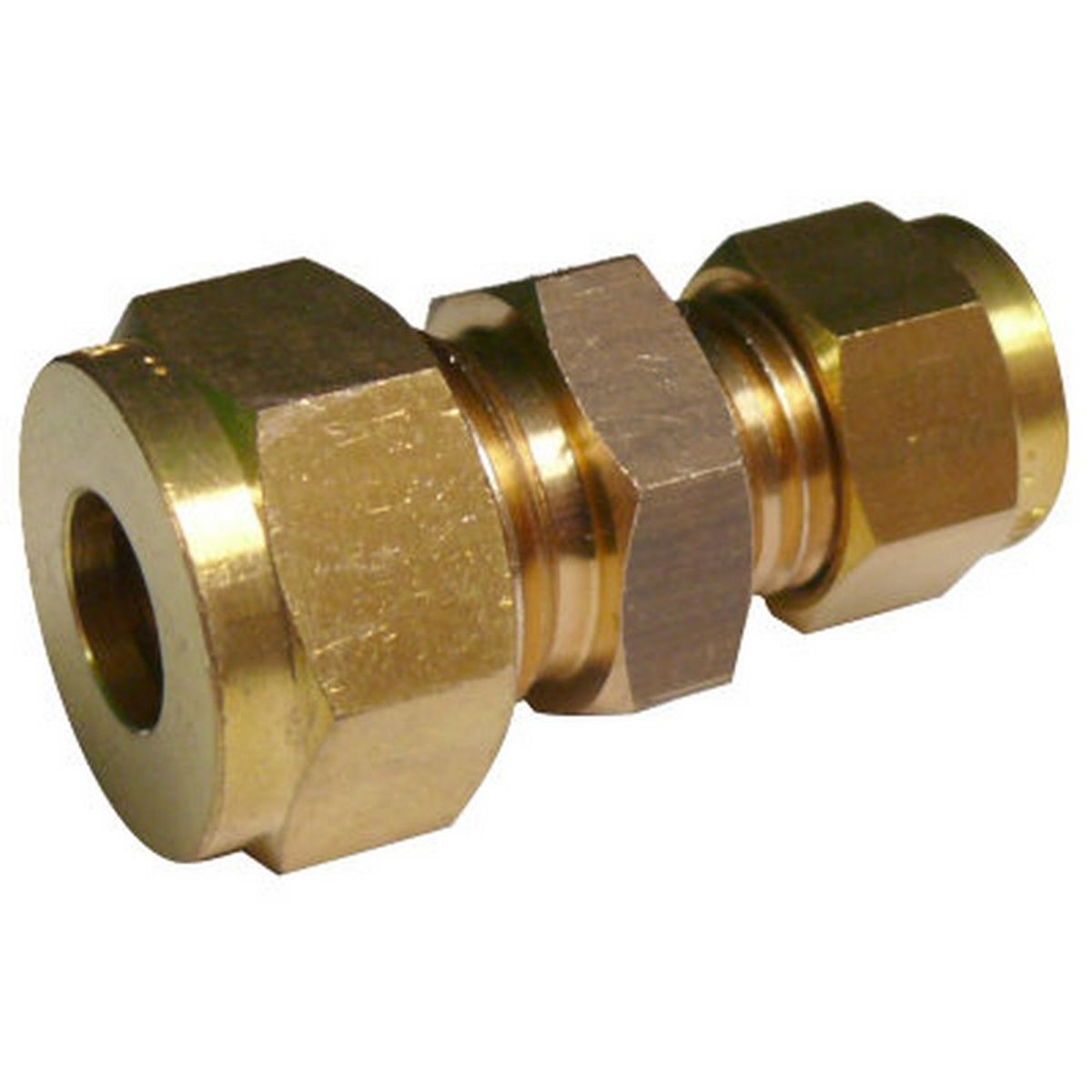 AG Compression Straight Coupling (3/8" to 1/2" Compression) 4051/8