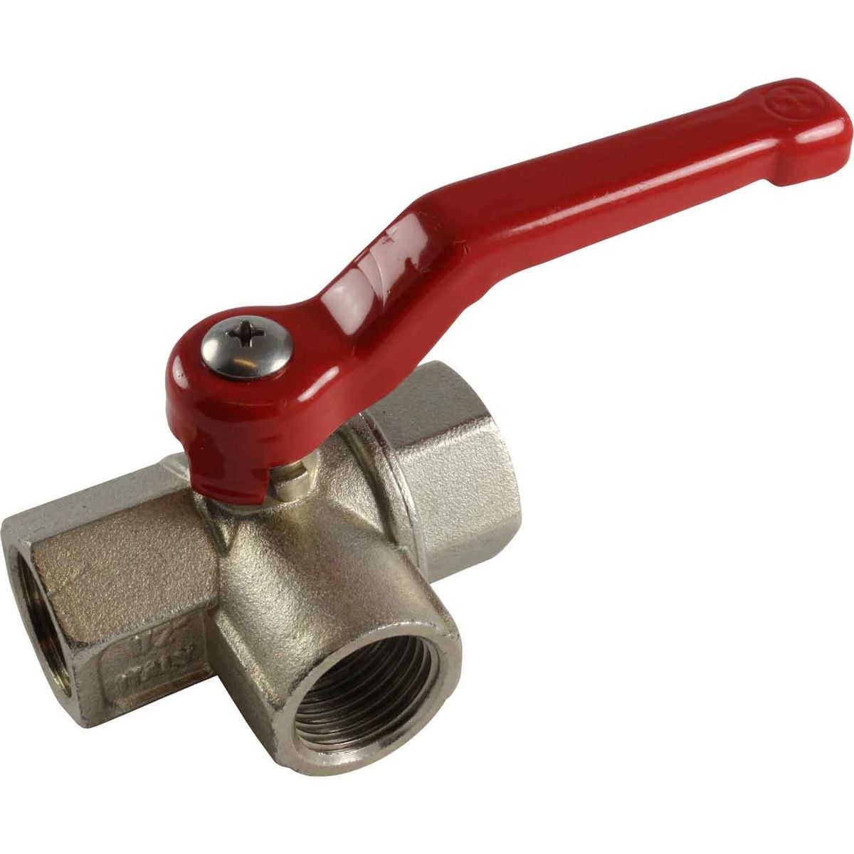 Maestrini Brass Full Bore L Port Valve (1/2" BSP) 405423