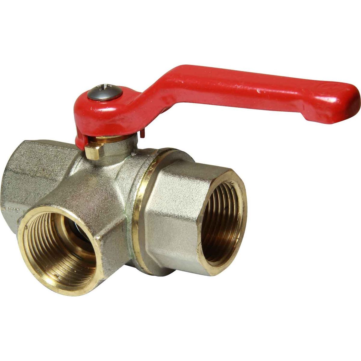 Maestrini Brass Full Bore L Port Valve (3/4" BSP) 405424