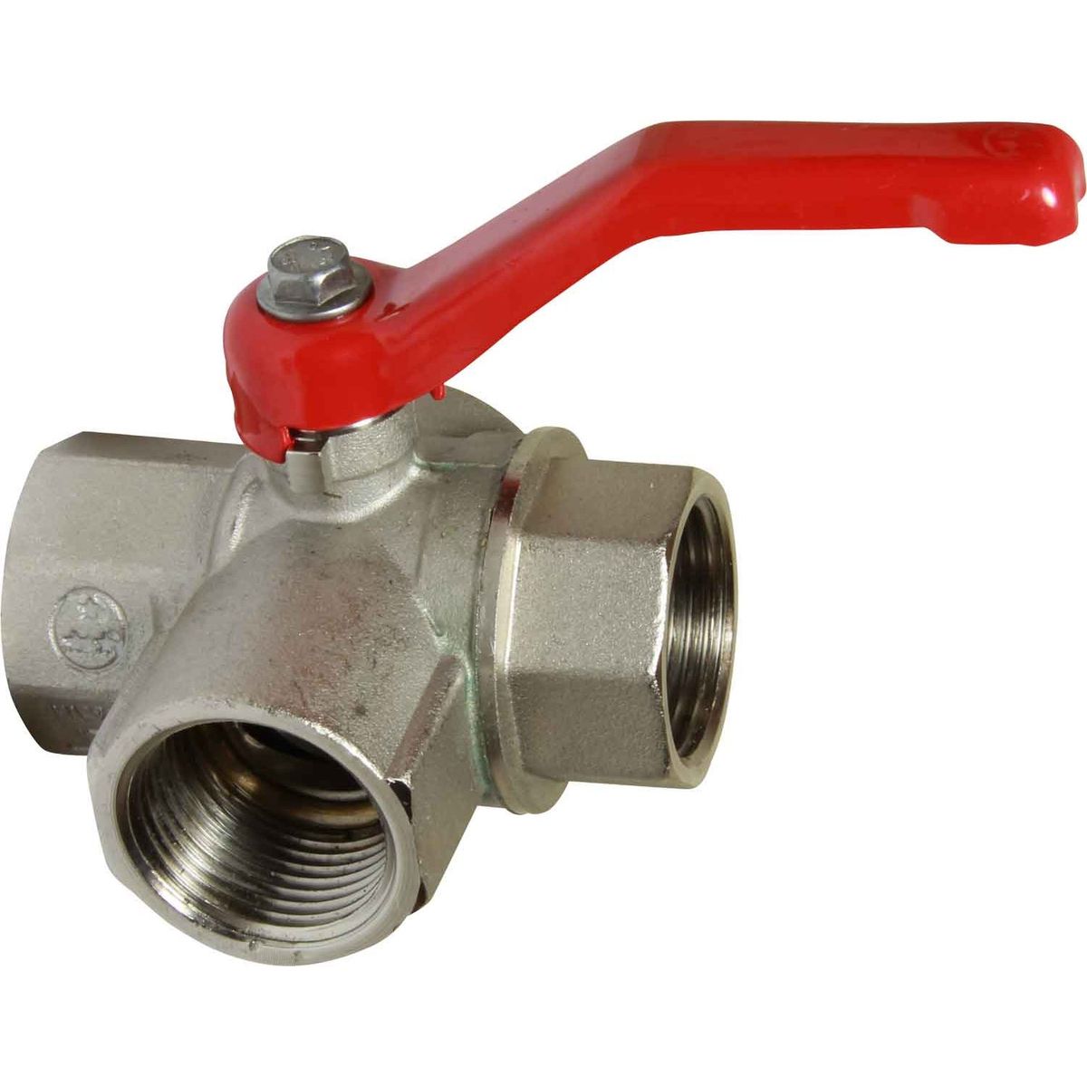 Maestrini Brass Full Bore L Port Valve (1" BSP) 405425