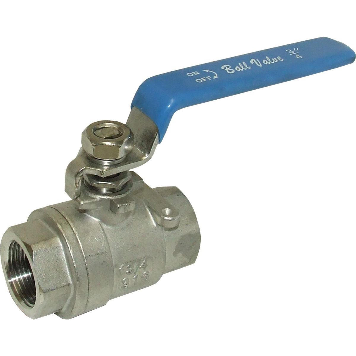 Osculati Stainless Steel Ball Valve (Female Each End / 3/4" BSP) 405754