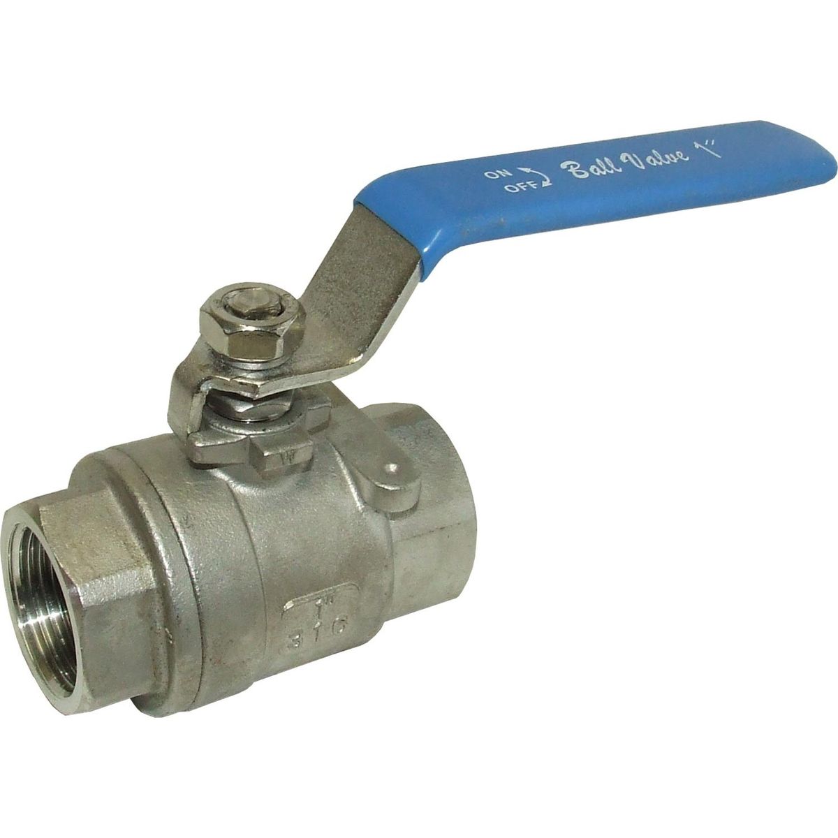 Osculati Stainless Steel Ball Valve (Female Each End / 1" BSP) 405755