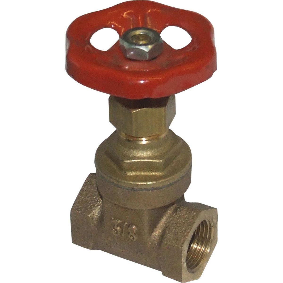 Maestrini Brass Gate Valve with Bronze Body (Female / 3/8" BSP) 406102