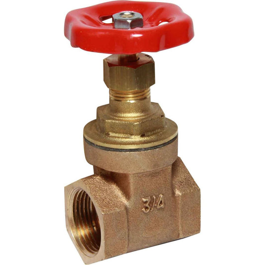 Maestrini Brass Gate Valve with Bronze Body (Female / 3/4" BSP) 406104