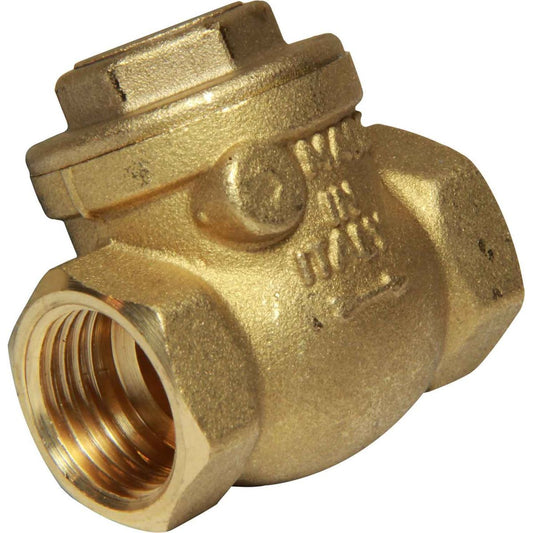 Maestrini Brass Inline Swing Check Valve (Female / 1/2" BSP) 406703