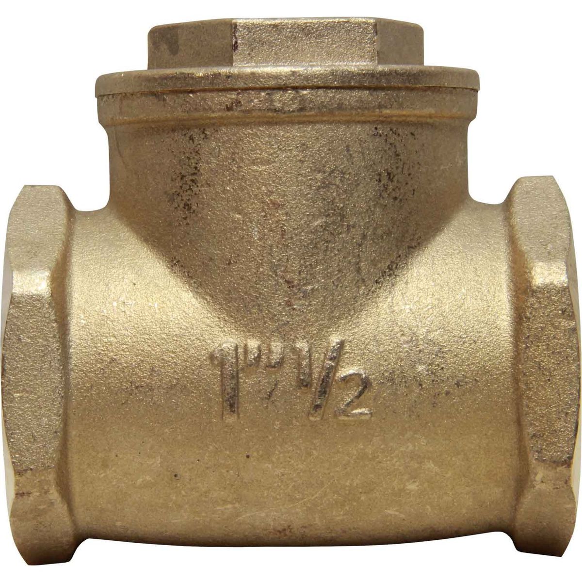 Maestrini Brass Inline Swing Check Valve (Female / 1-1/2" BSP) 406707