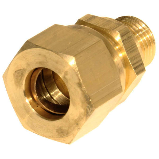 AG Male Compression Coupling (1/4" BSPP to 3/8" Compression) 4068/3