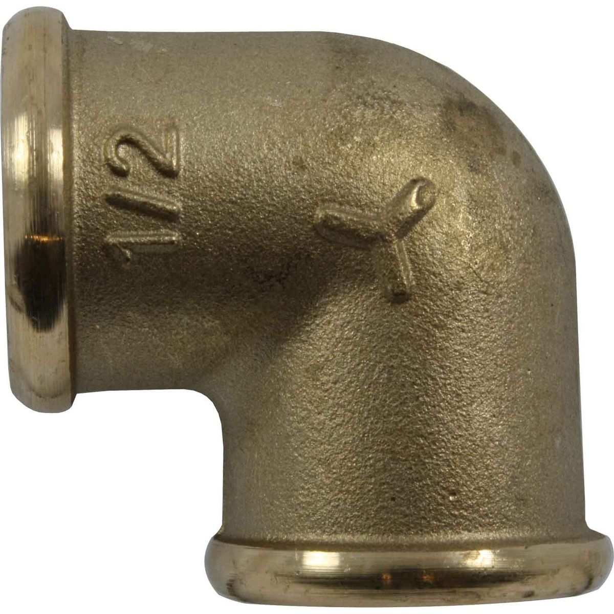 Maestrini Brass Compact 90 Degree Elbow (Female Ports / 1/2" BSP) 407003