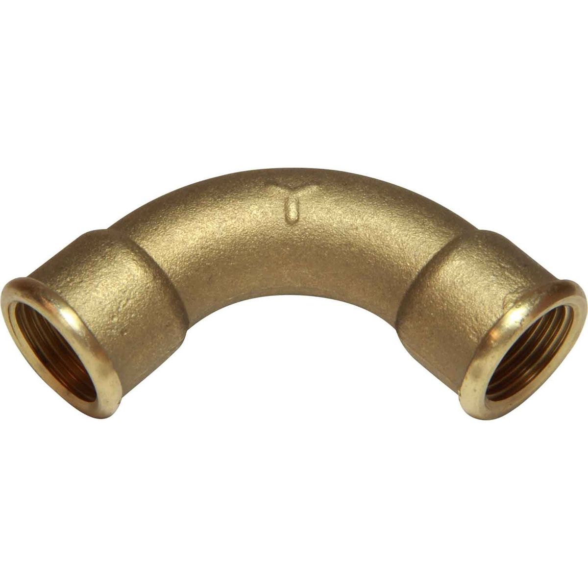 Maestrini Brass Swept 90 Degree Elbow (Female Ports / 1/2" BSP) 407023