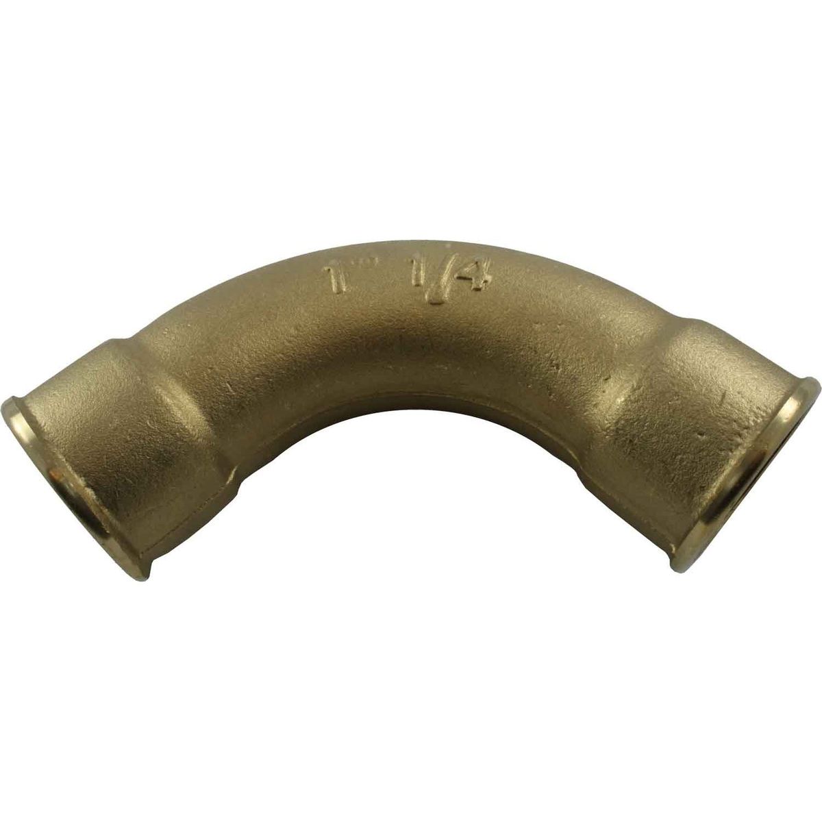 Maestrini Brass Swept 90 Degree Elbow (Female Ports / 1-1/4" BSP) 407026