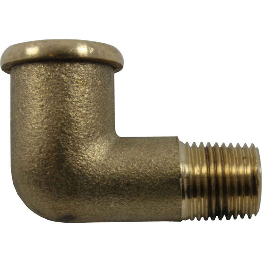 Maestrini Brass Compact 90 Degree Elbow (1/8" BSPT Male/BSP Female) 407040
