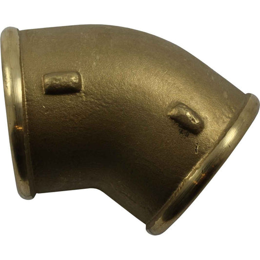 Maestrini Brass Compact 45 Degree Elbow (Female Ports / 1-1/4" BSP) 407086