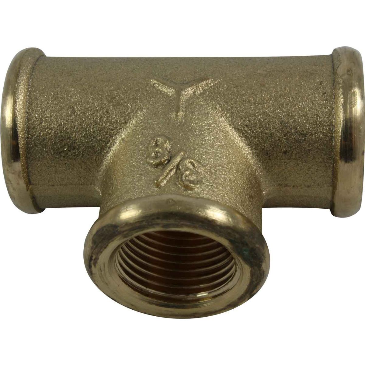 Maestrini Brass Equal Tee Fitting (Female Ports / 3/8" BSP) 407102