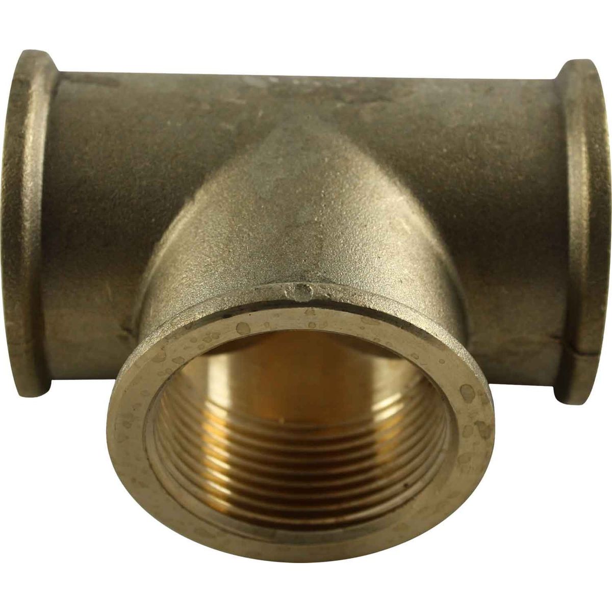 Maestrini Brass Equal Tee Fitting (Female Ports / 1-1/4" BSP) 407106