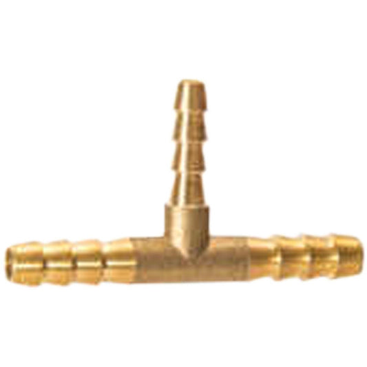 Maestrini Brass Unequal Tee Fitting (8mm x 6mm Hose ID) 407172