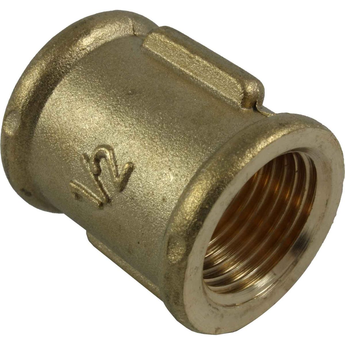Maestrini Brass Equal Socket (Female Ports / 1/2" BSP) 407203