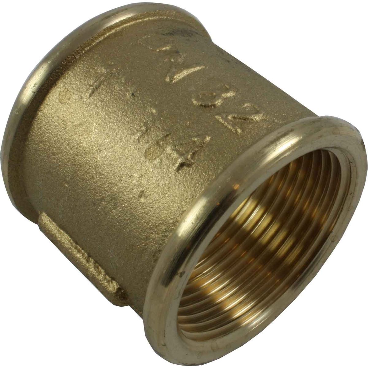 Maestrini Brass Equal Socket (Female Ports / 1-1/4" BSP) 407206