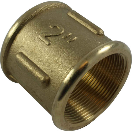 Maestrini Brass Equal Socket (Female Ports / 2" BSP) 407208