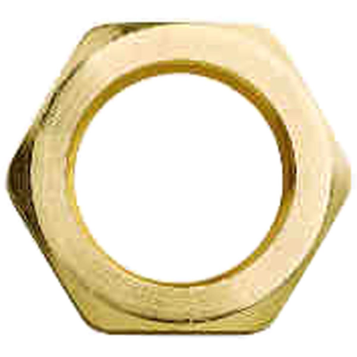 Maestrini Brass Hexagonal Lock Nut (Heavy Duty / 1-1/2" BSP Female) 407317